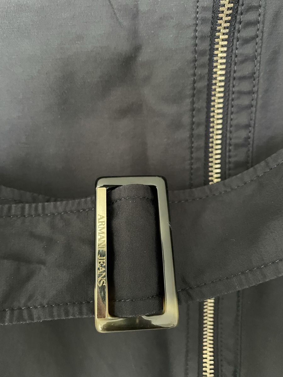 Armani Cappotti: ARMANI Jeans Damen Trenchcoat – Usato da Cham venduto da elvirabe 3