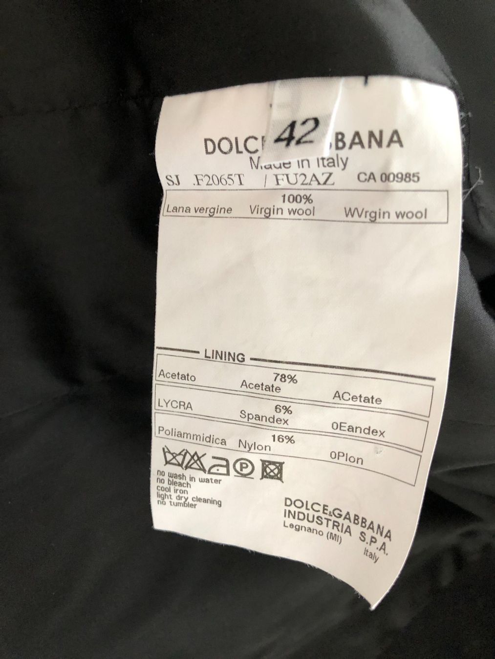 Giacche: Jacke Dolce & Gabbana Gösse IT 42 – Usato da Oberkulm venduto da Seaside2018 5
