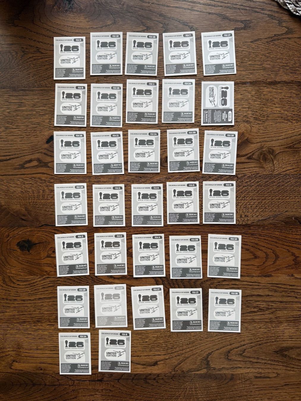 Panini Carte collezionabili: Panini Südafrika WM 2026 – Usato da Biel/Bienne venduto da kuriju 1