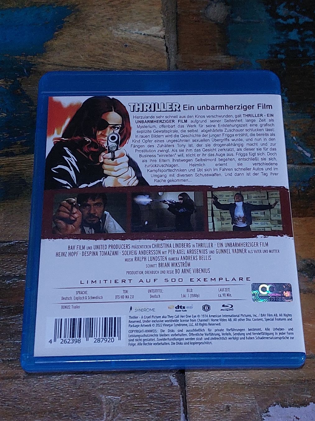 Tous les DVDs: Thriller, Blu Ray Rape & Revenge Kult – D'occasion à Winterthur par Belzarek 1