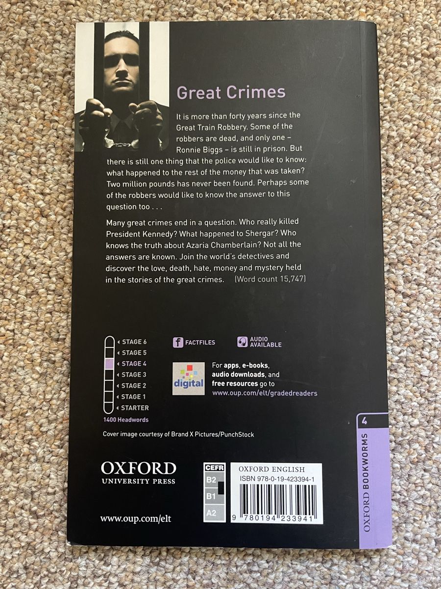 Libri: Englisch Buch Great Crimes – Usato da Muttenz venduto da murielle4132 1