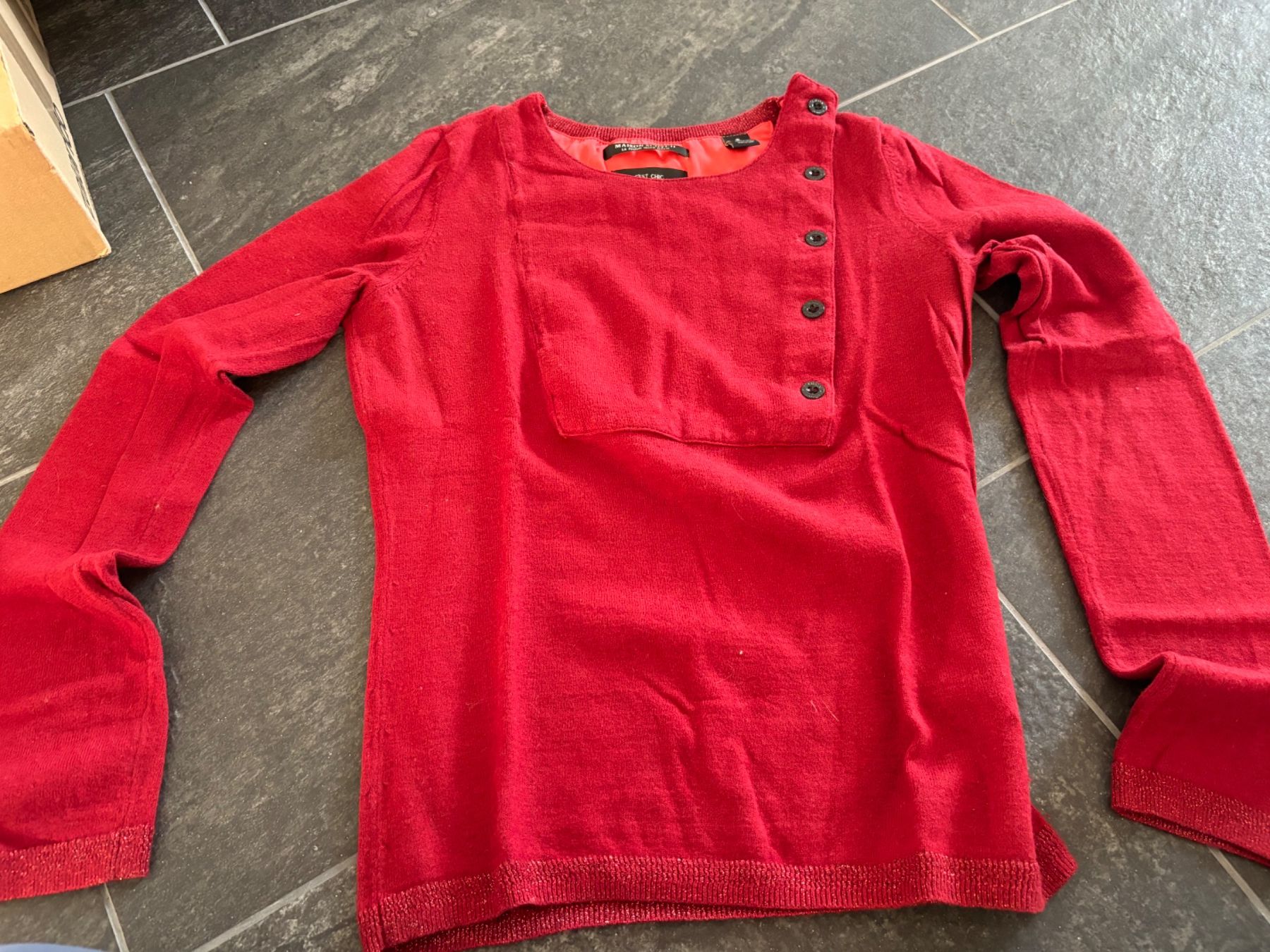 Maison Scotch Pullover & Sweatshirts: Maison Scotch Pullover rot/orange - guter Zustand - Gr. 2 – Gebraucht aus Stadel von Chanel_5 4