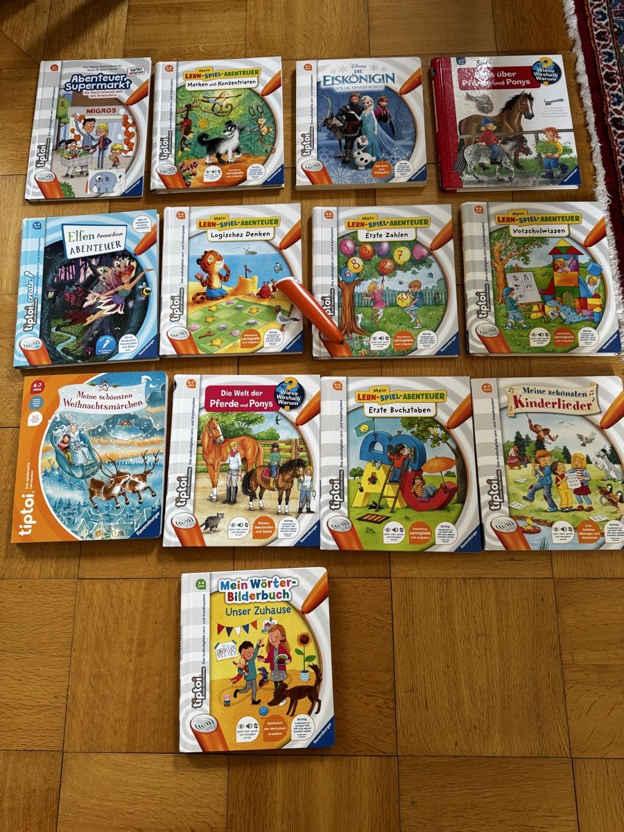 Audiolibri: Tiptoi Starter-Set con libri e penna-divertimento assicurato – Usato da Aarau venduto da mrus01 1