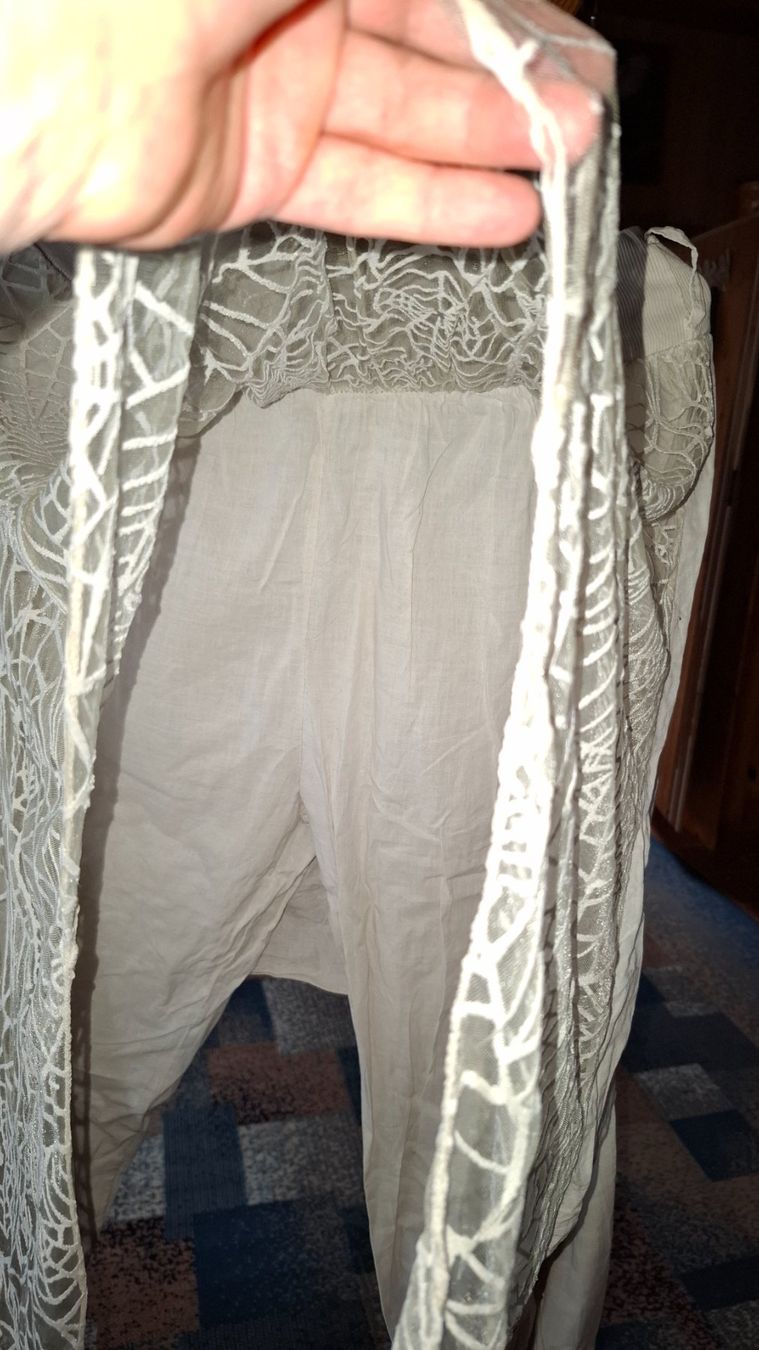 Pantalons: Haremhose Damen leichte Netzoptik – D'occasion à Plagne par Reticulum01 5