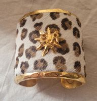 Bijoux vintage, manchette signée