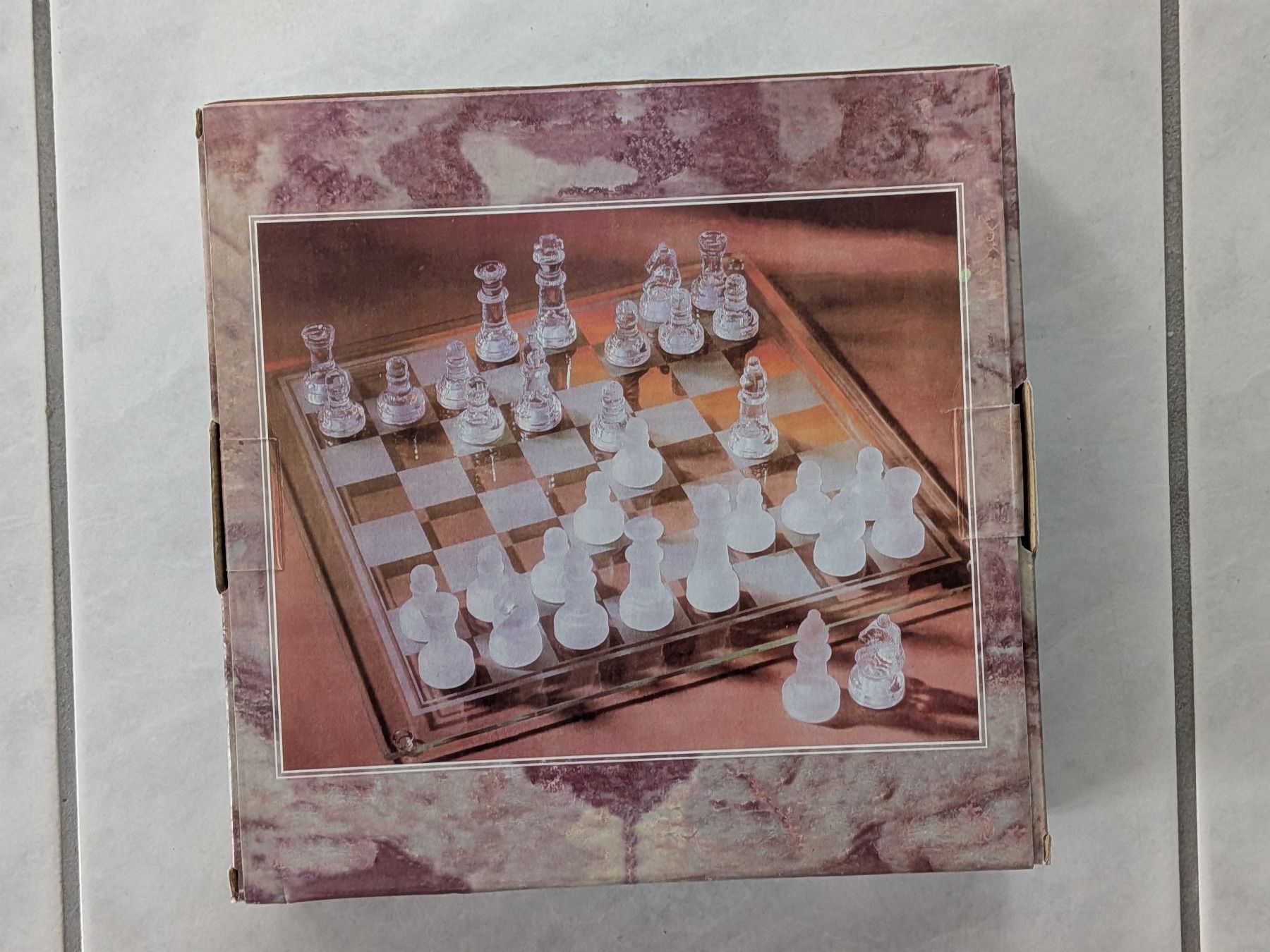 Giocattoli: Schach aus Glas – Nuovo e nell'imballaggio originale da Wädenswil venduto da Mamacita60