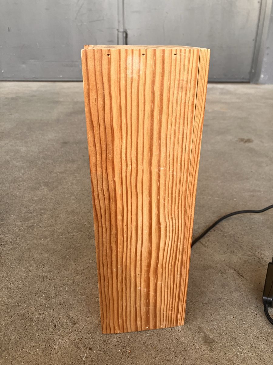 Lampen: Holzlampe Design Lampe E14 40W max 230V gebraucht – Gebraucht aus Benglen von Oommaahhaa