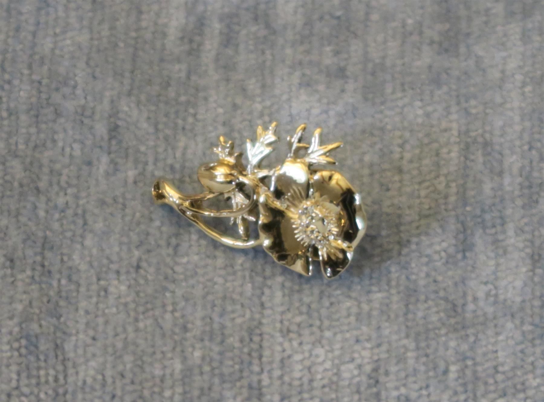 Spille & Fermagli: Brosche/Pin Mohnblume von MASJ – Usato da Brittnau venduto da marlenestone 2