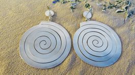 Vintage style design Ohrringe 925 Silber