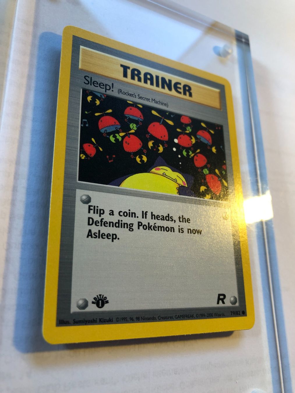 Carte collezionabili: Sleep! 1st Team Rocket - MINT - ab 1.- – Usato da Giubiasco venduto da dan_pr8b 1