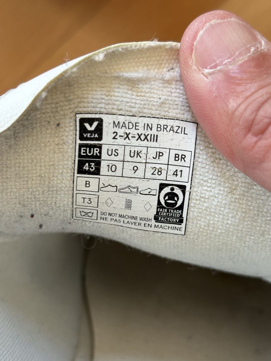 Veja Scarpe da uomo: Veja V12 Grösse 43 Extra White/Light Grey – Usato da Zürich venduto da Stravag 4