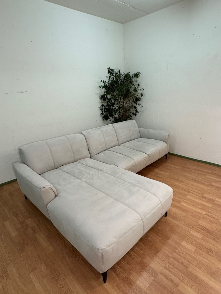 Sofas: Wunderschönes Ecksofa in Creme-Beige – Gebraucht aus Fehraltorf von Sofalab.swiss 7