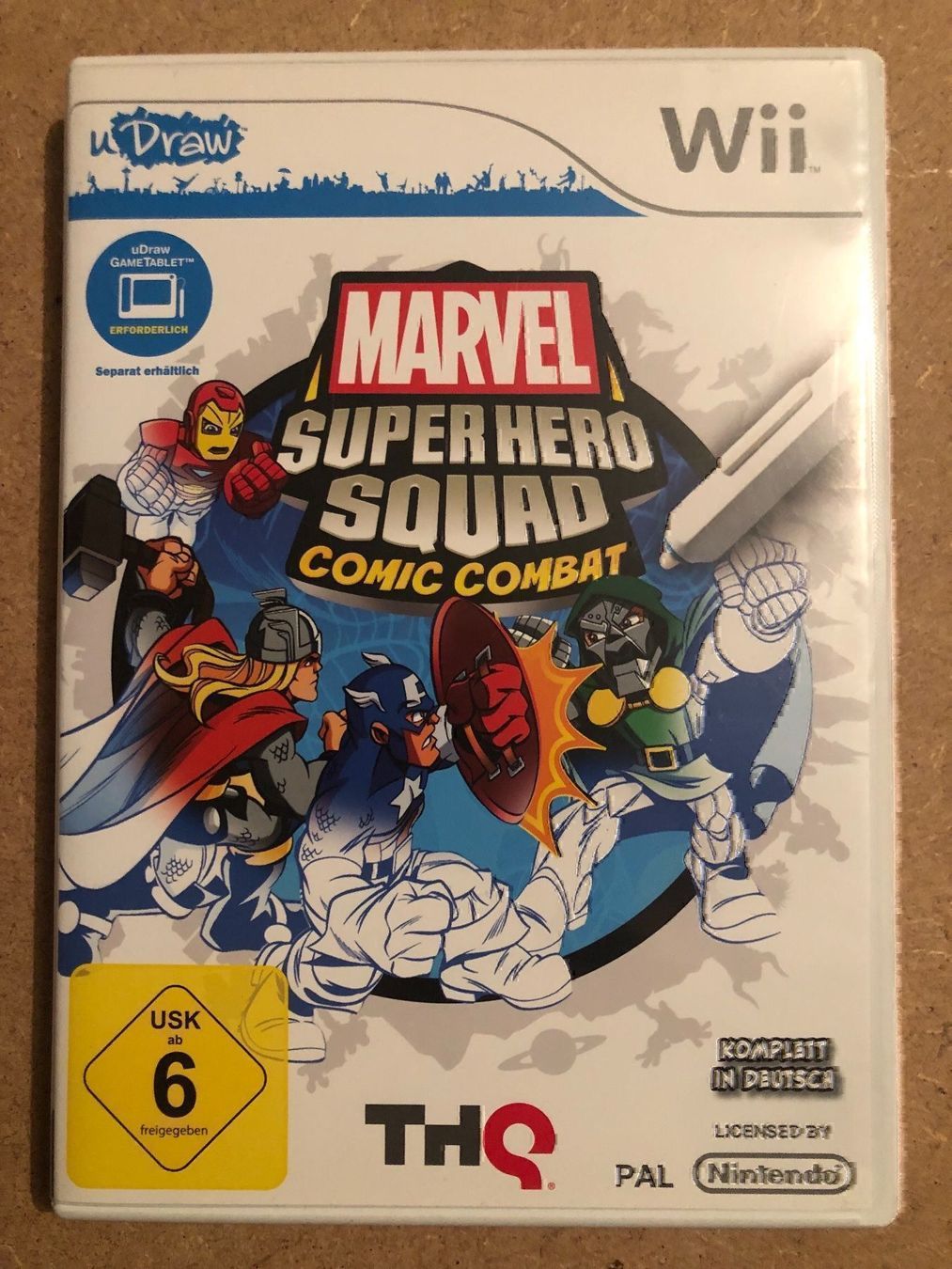 Giochi: Marvel Super Hero Squat uDraw Wii – Usato da Kestenholz venduto da Mad18