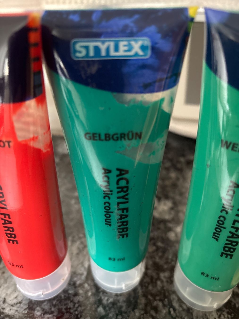 Colori: Acryl Farben – Usato da Lauwil venduto da Turbo-Schnecke 4
