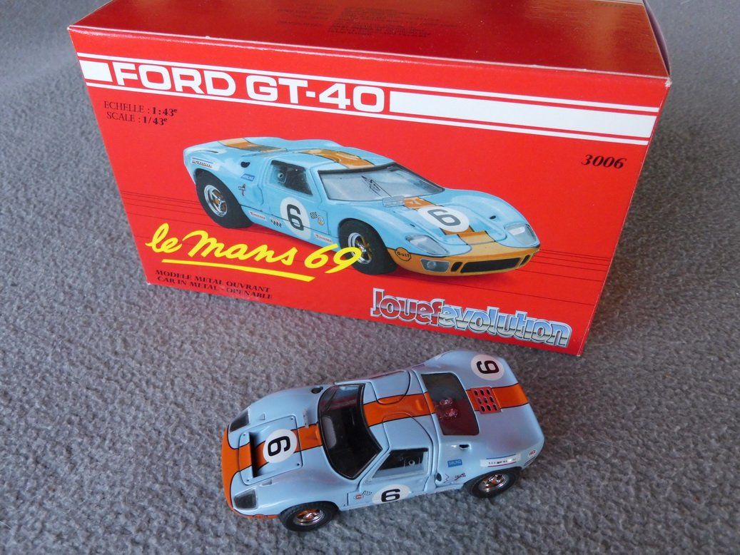 Ford Modellautos: Ford GT-40 "Le Mans 69" 1/43 – Neu (gemäss Beschreibung) aus Les Genevez JU von cnegri