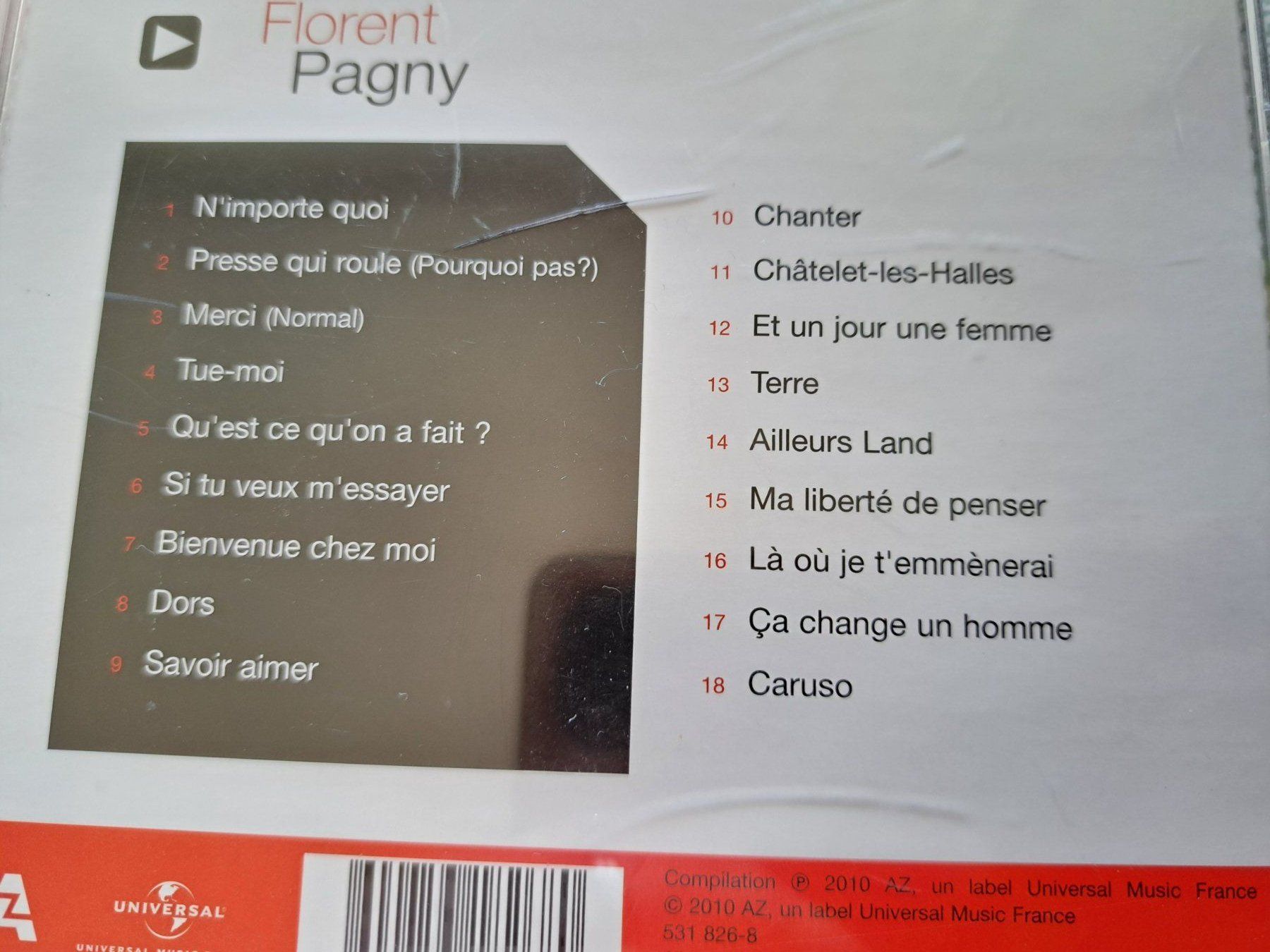 CD: Cd Florent Pagny - Master Série  – Usato da Pully venduto da bro_n52j 2