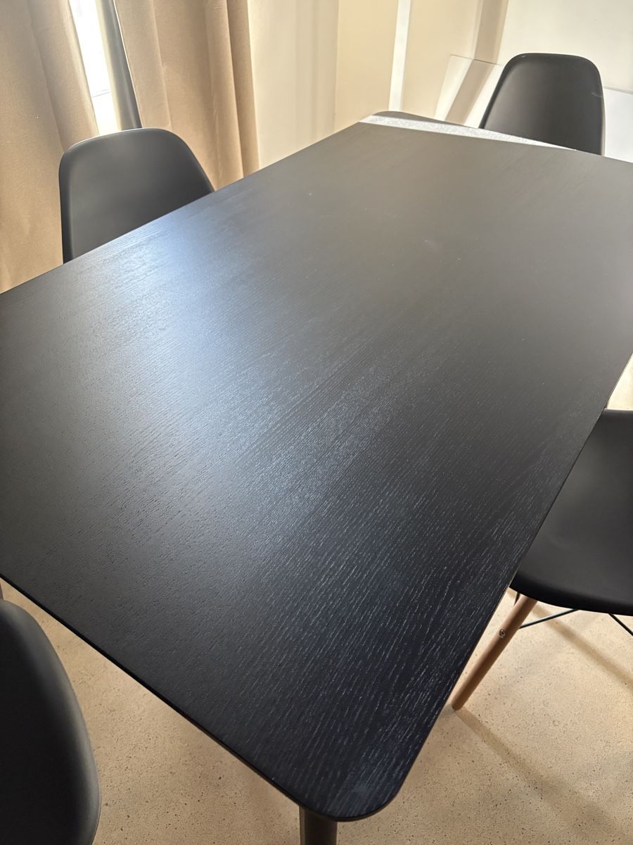 Tischset: Tisch mit 4 Stühlen. DRINGEND 🚨 – Gebraucht aus Wohlen AG von 1247_ww_shopping 2