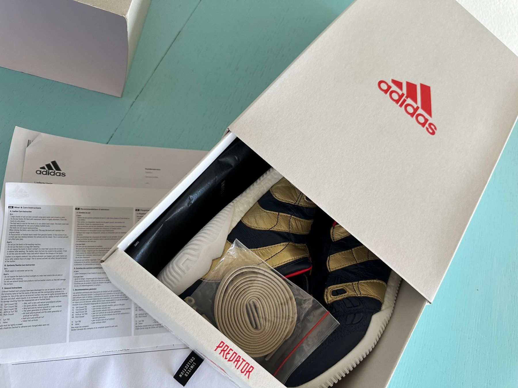 Adidas Scarpe da uomo: Adidas Predator Accelerator TR, Zidane Edition, von 1994 !!! – Nuovo (secondo la descrizione) da Luzern venduto da Samurai74 6