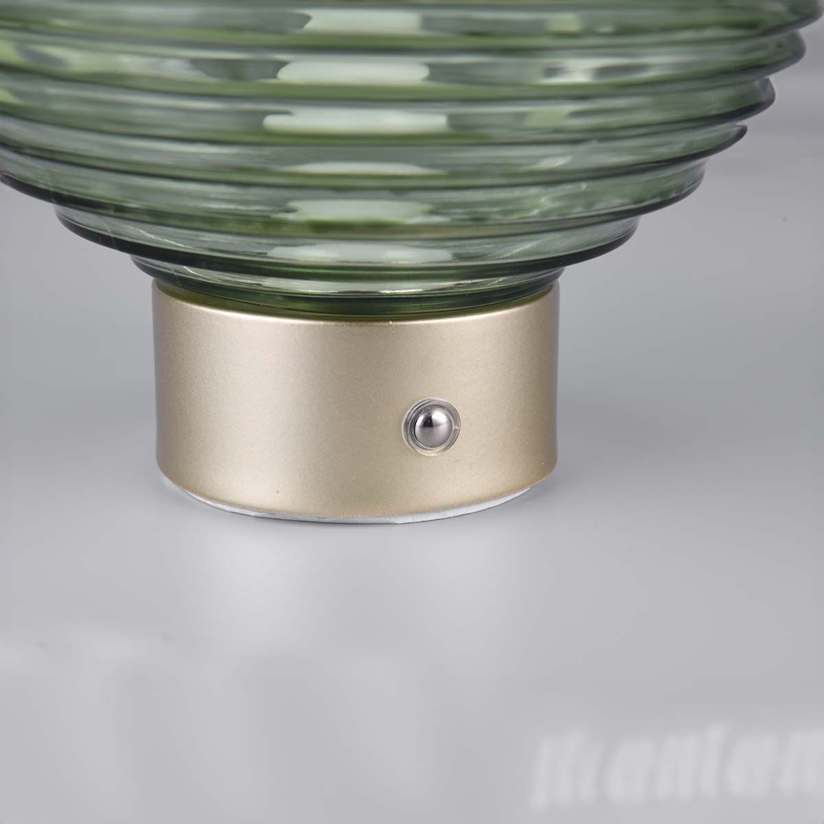 Lampade: Tischleuchte, Grün, Messing, 14 cm Höhe – Nuovo (secondo la descrizione) da Kreuzlingen venduto da Smart-Light 4