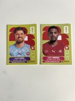 Fussball Panini Karte - Gregor Kobel / Aurele Amenda