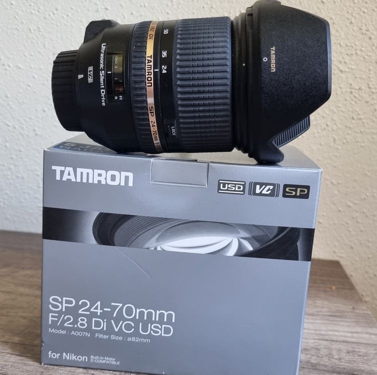 Boîtier Canon EOS 500 + Objectif Tamron AF 24-70 Mm - 35mm - Comme Neuf
