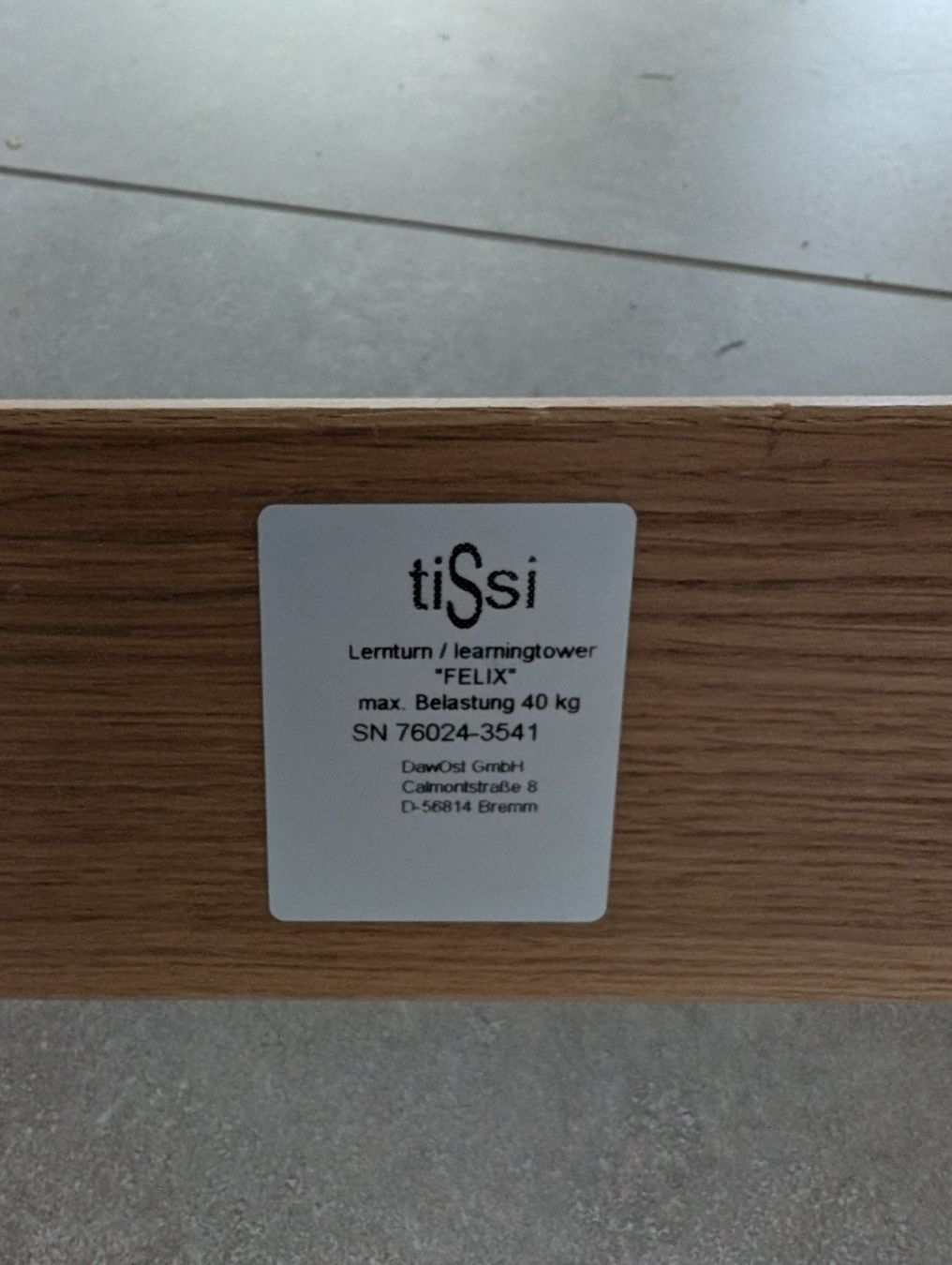 Hochstühle: Tissi Lernturm Felix Eiche – Gebraucht aus Interlaken von dmncmg 2
