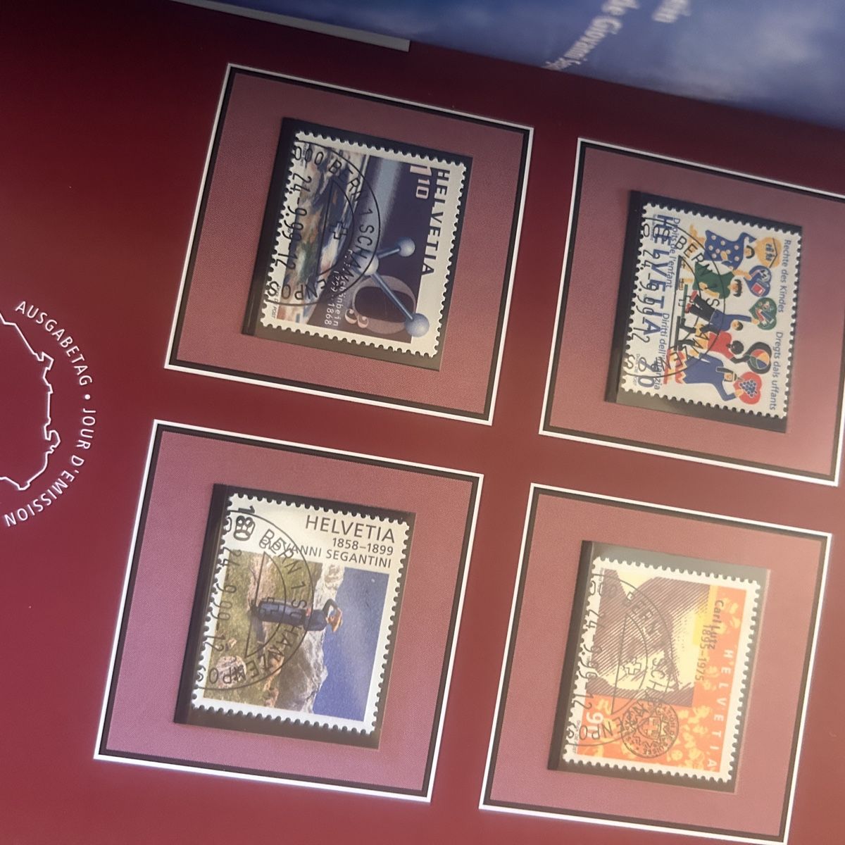 Tutti i francobolli: Briefmarken set 7 büchlein – Usato da Laufen venduto da Bellavitaboom 9