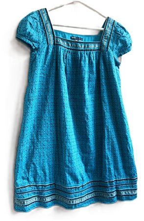 ca Gr.140 146 GAP Kleid 73cm lang Baumwolle, gefüttert