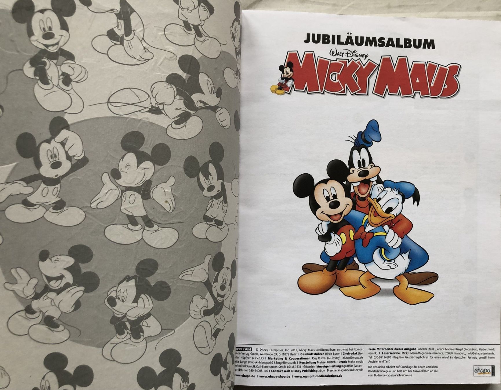 Fumetti: Micky Maus - Jubiläumsalbum - Band 3 – Usato da Schaffhausen venduto da durruti 1