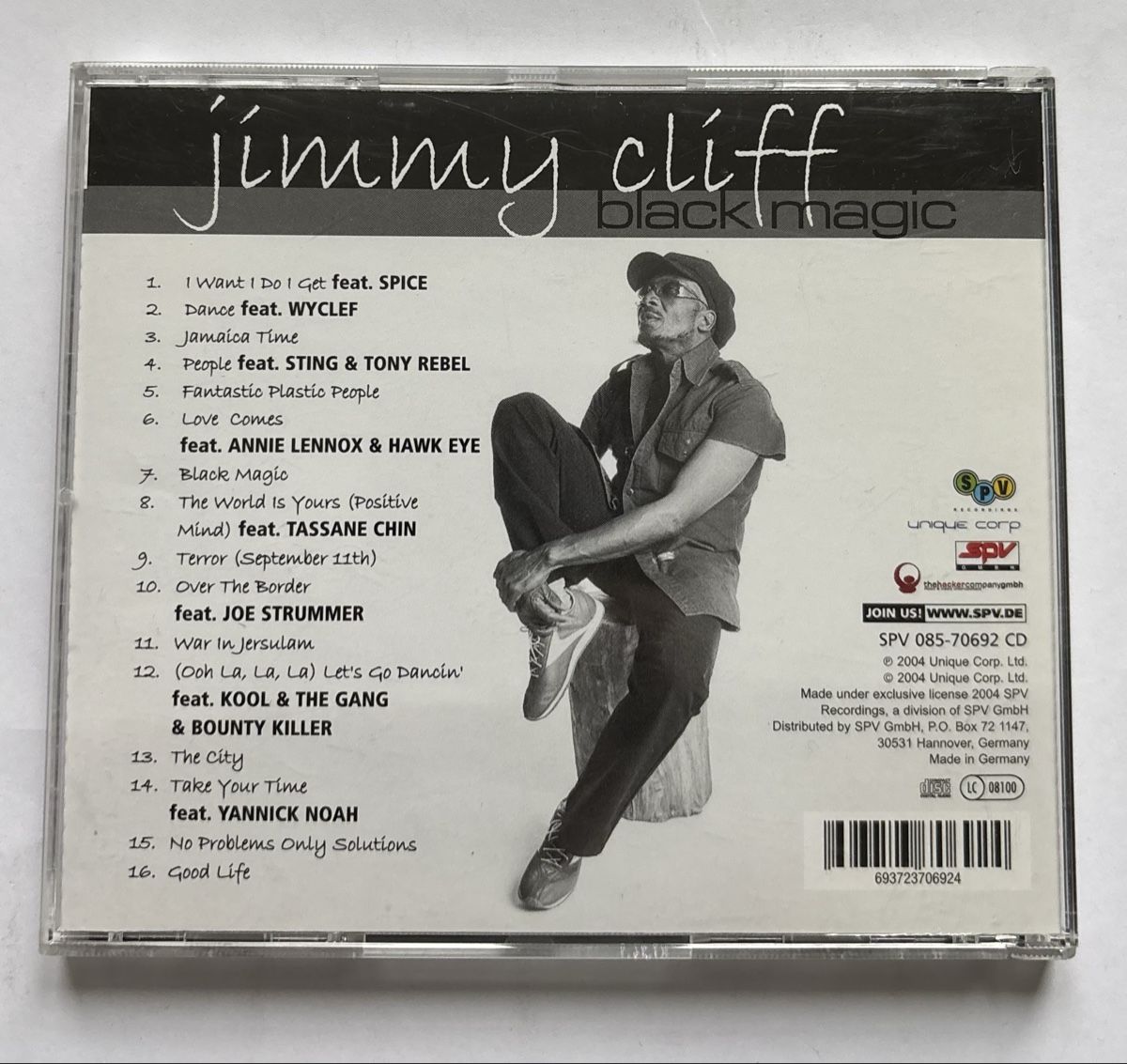 CD: Jimmy Cliff - Black Magic CD NM/VG+ – Usato da Neuchâtel venduto da Deivid2 3