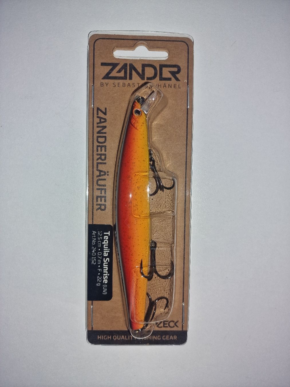Zeck Esche: Zeck ZANDER Läufer - Wobbler – Nuovo e nell'imballaggio originale da Itingen venduto da fishing-gear 1