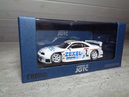 Ebbro 1:43 Nissan Skyline JGTC 1998