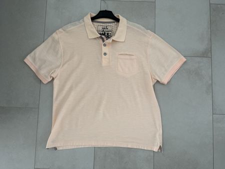 Herren Poloshirt orange