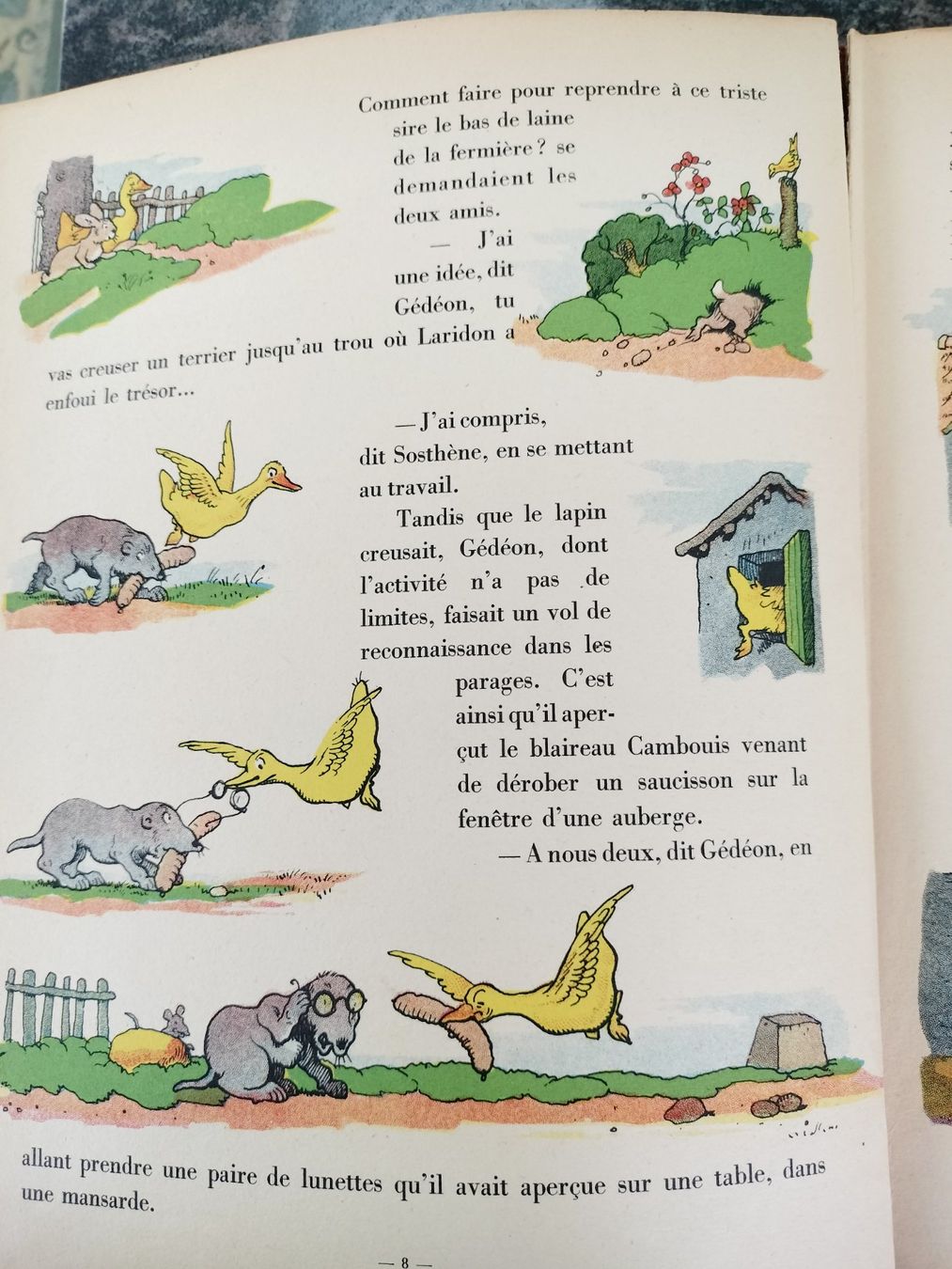 Bücher: Gédéon se marie Benjamin Rabier 1950 – Gebraucht aus Cortaillod von rozinna 8