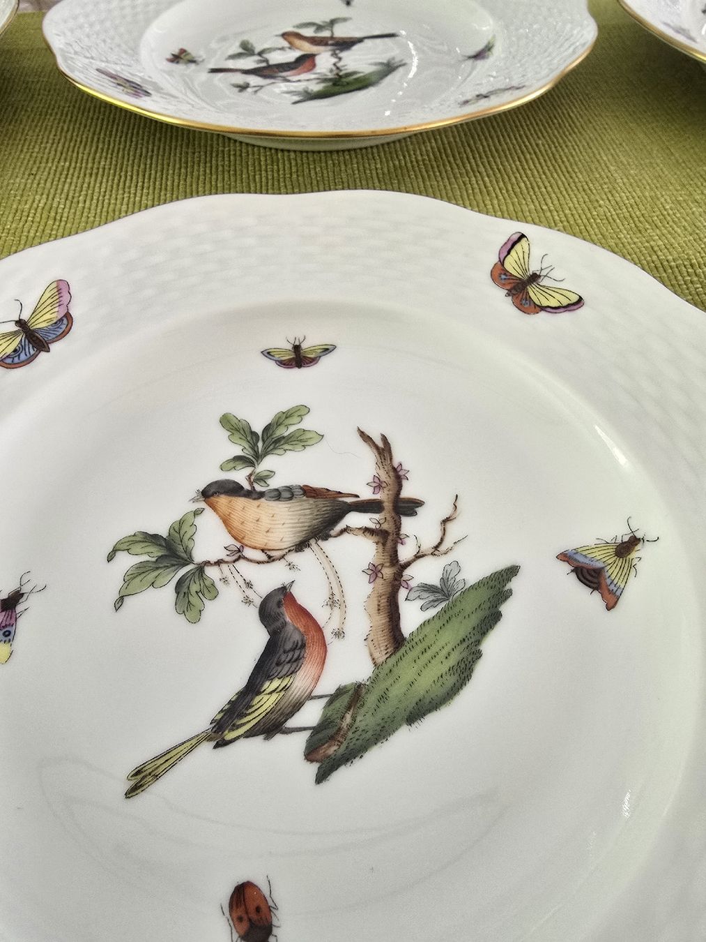 Herend Piatti: Herend Rothschild Dessertteller 19 cm – Nuovo (secondo la descrizione) da Thal venduto da Vintagekeller 5