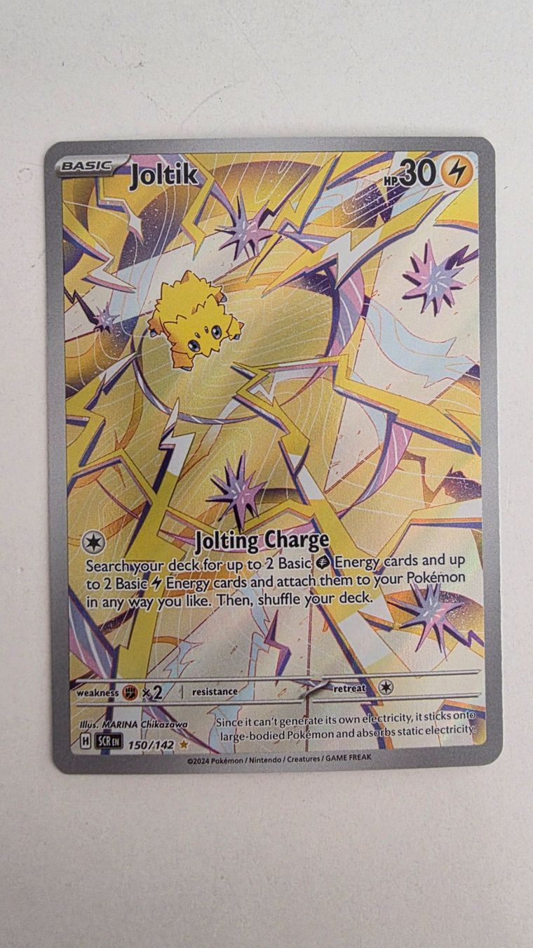 Pokémon Carte collezionabili: Joltik - 150/142 - Stellar Crown - IR – Nuovo (secondo la descrizione) da Richterswil venduto da Goennjamin90