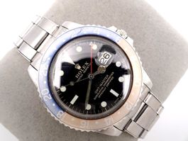ROLEX 1966 GMT MASTER VINTAGE 1675 MATTEN DIAL FADET LÜNETTE
