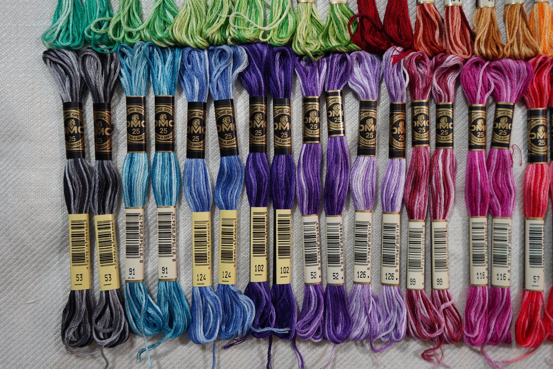 Cordicelle & Fili: 44 DMC Mouliné Spécial Multicolor Art 117 - LOSB4 – Nuovo e nell'imballaggio originale da Mels venduto da DACRI 5