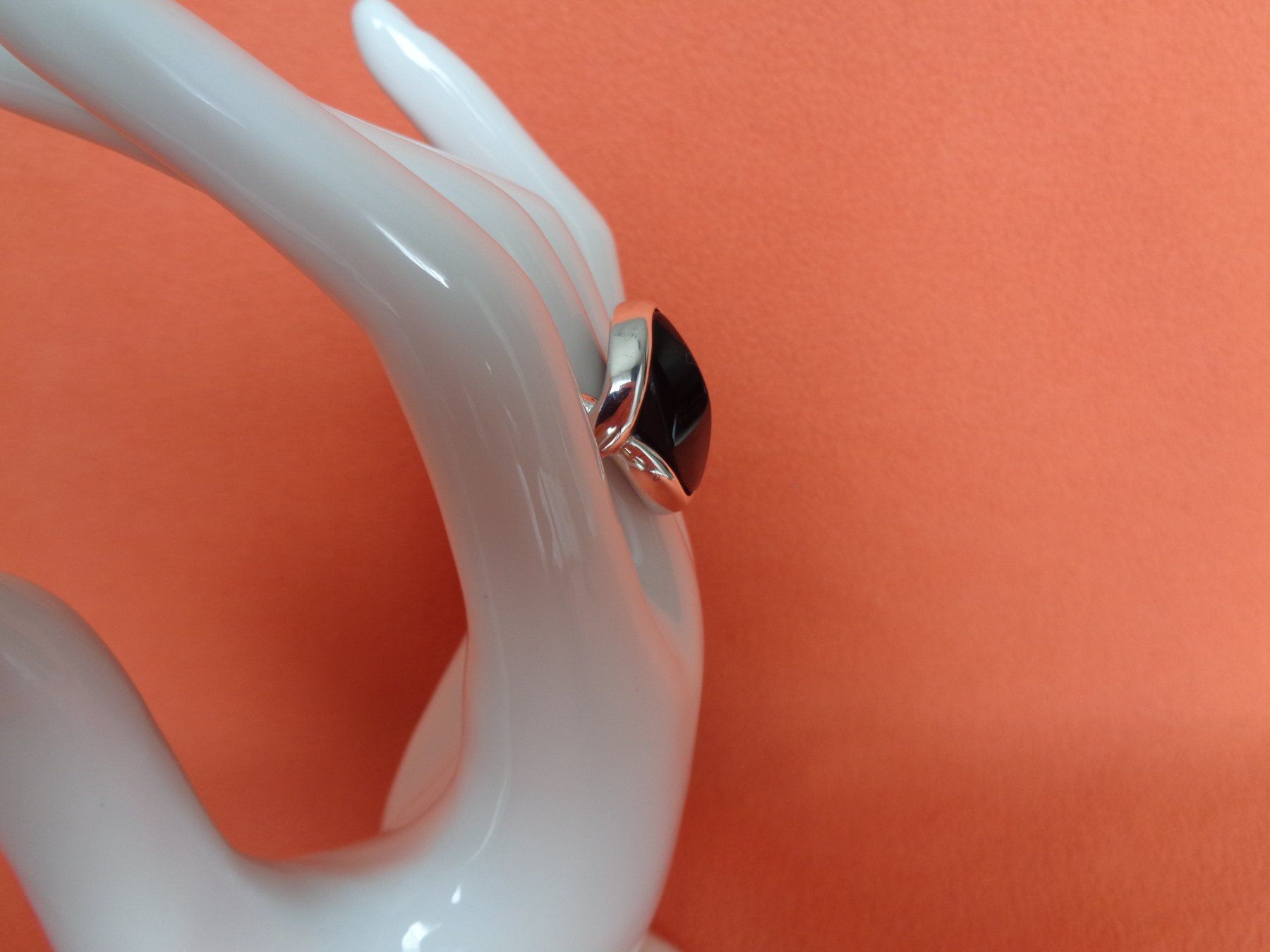 Anelli: Silberring mit Onyx - Sterling Silber 925 Grösse 57 – Nuovo (secondo la descrizione) da Chur venduto da omonia 2