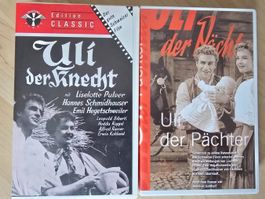 VHS Kassetten Uli der Knecht / Uli der Pächter