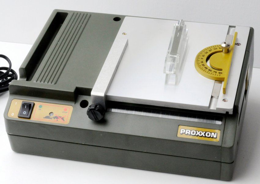 Proxxon Tischkreissäge KS Mit Sägeblättern