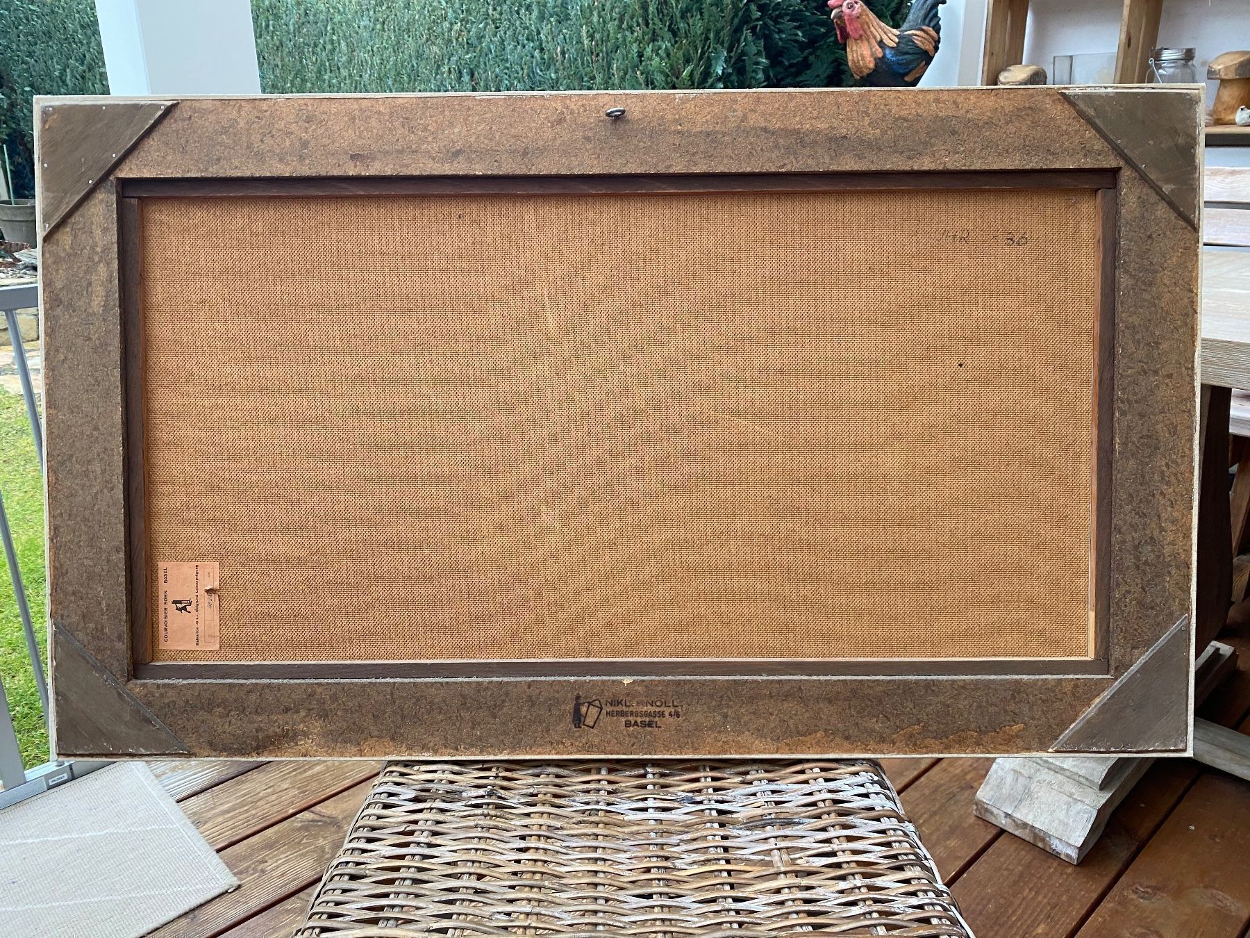 Dipinti: Schönes Stillebenölgemälde E. Vogt 1962 – Usato da Rünenberg venduto da Fendi02 7