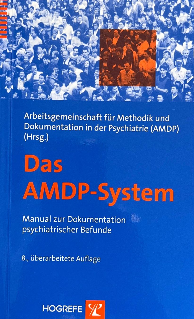 Bücher: Das AMDP-System – Gebraucht aus Zürich von 411osmanbey