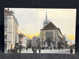Lausanne. Place St. François.
