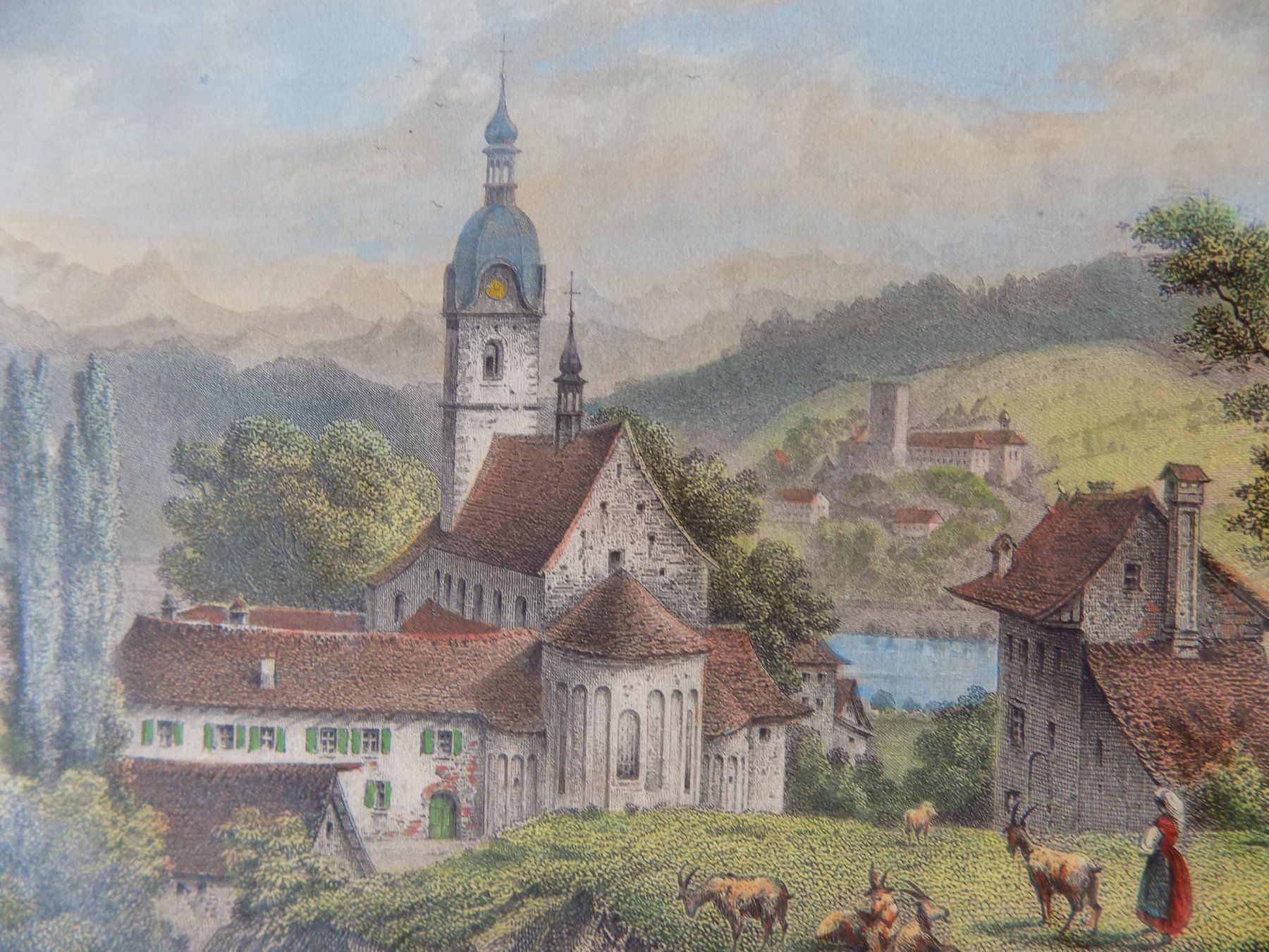 Incisioni: Kloster Schönenwerd bei Aarau – Usato da Risch venduto da Rischli15 7
