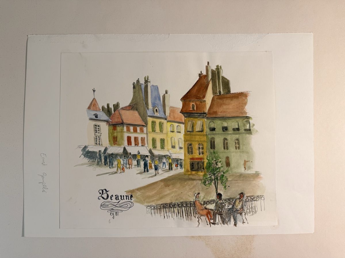 Dipinti: Ernst Gempeler - Aquarell – Usato da Solothurn venduto da NUVICO