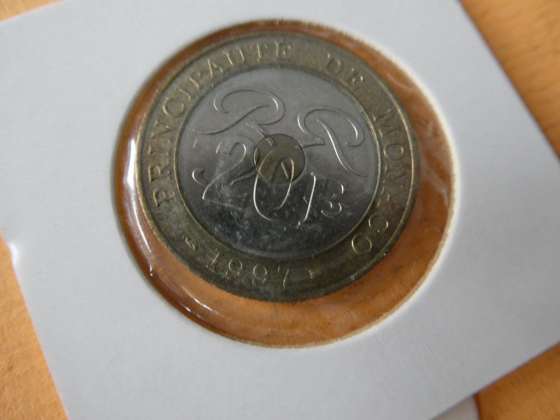 Tutti le monete: Monaco 1997, 20 Francs   unz – Usato da Hinterforst venduto da Rohusri 1