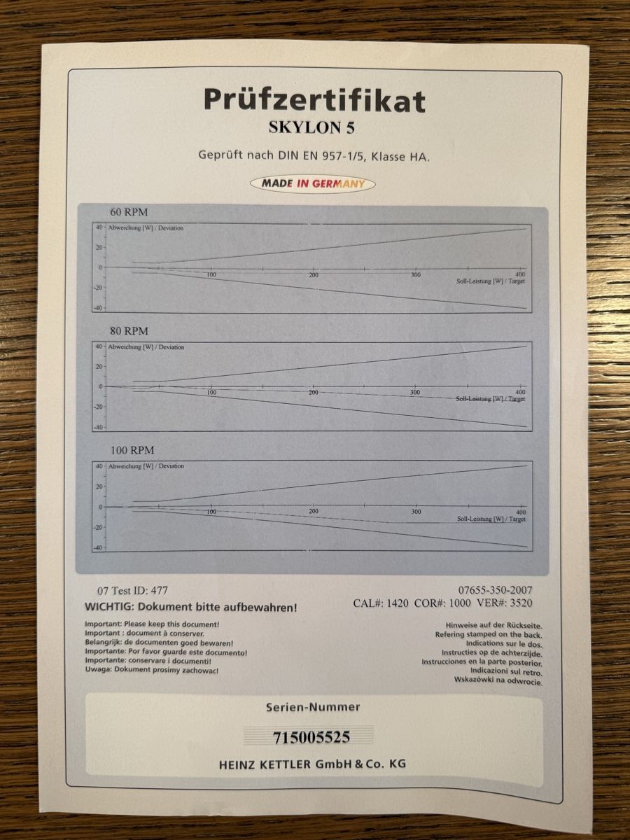 Kettler Vélos d'appartement: Kettler Crosstrainer Skylon 5 – D'occasion à Bern par mat_m59p 8