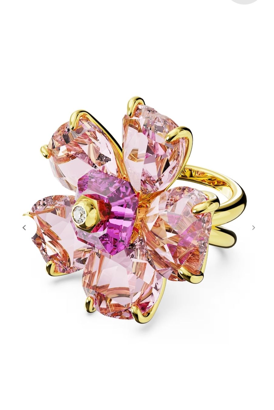Swarovski Anelli: bague Swarovski idyllia fleur – Usato da Villeneuve VD venduto da virginie141 1
