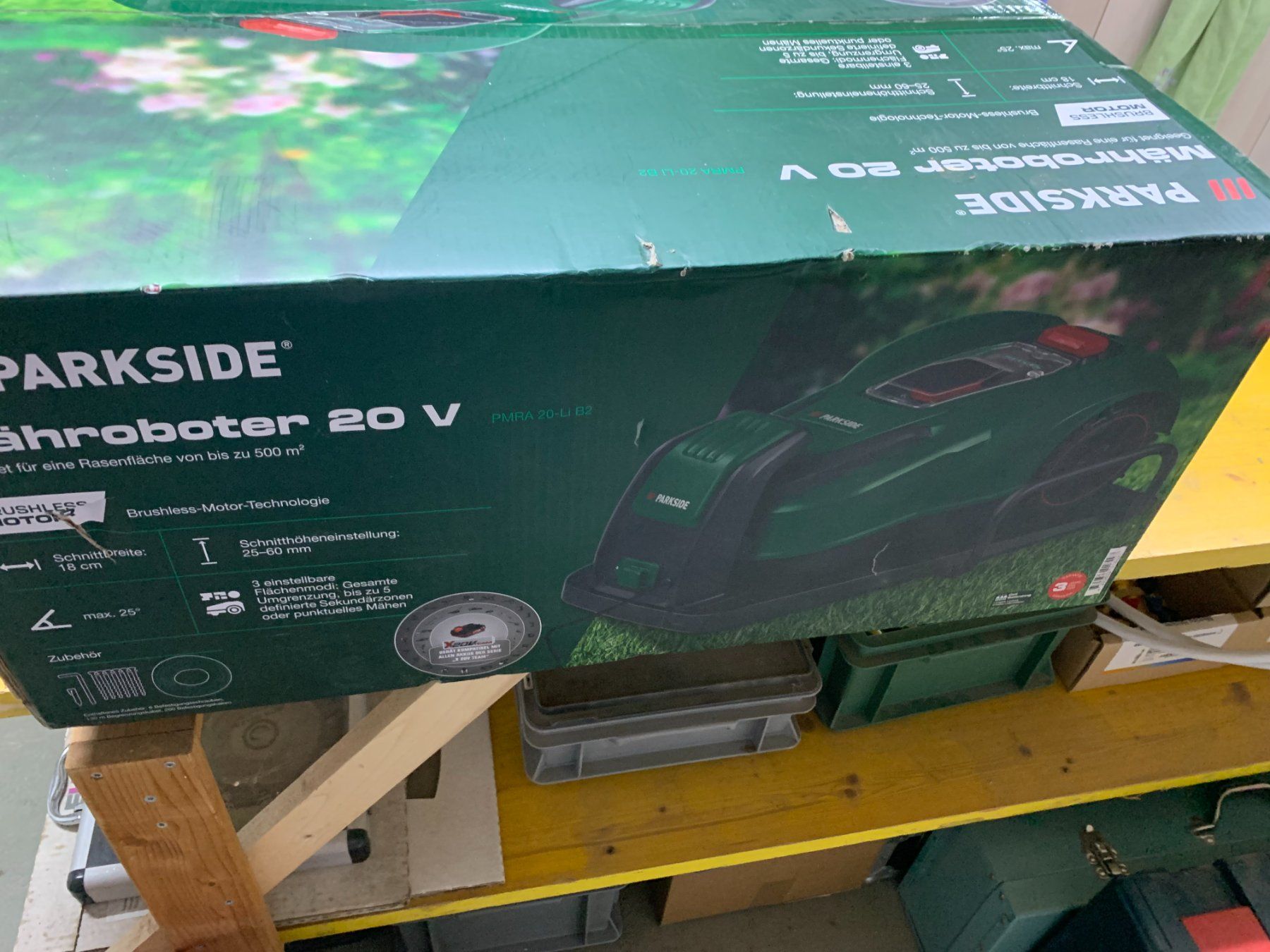 Parkside Tagliaerba: Rasen Roboter PARKSIDE – Nuovo (secondo la descrizione) da Densbüren venduto da bonifazio 4